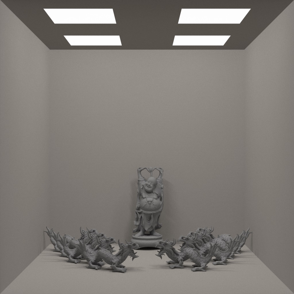 Buddha-Dragons Scene